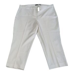 NWR J. Crew White Cropped Women's Capris Size 20